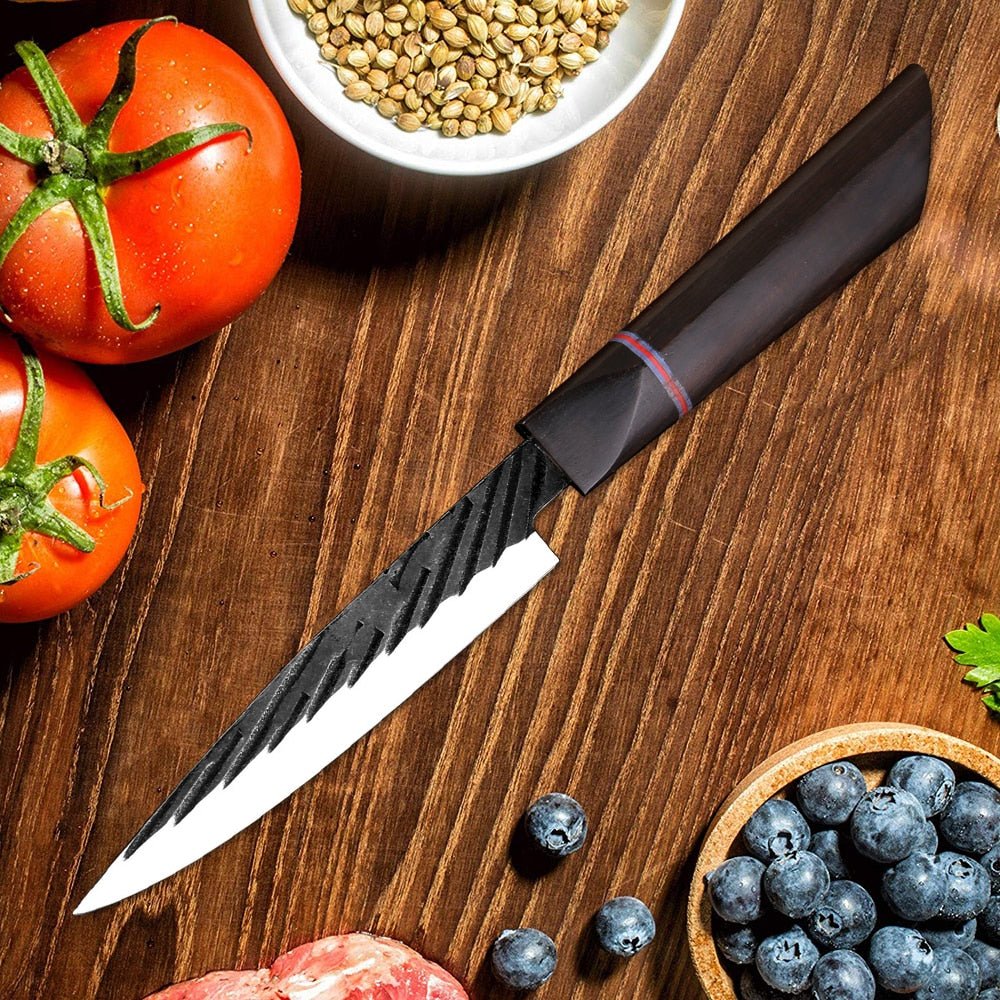 Haru Ebony Handle Knife set - Image 4