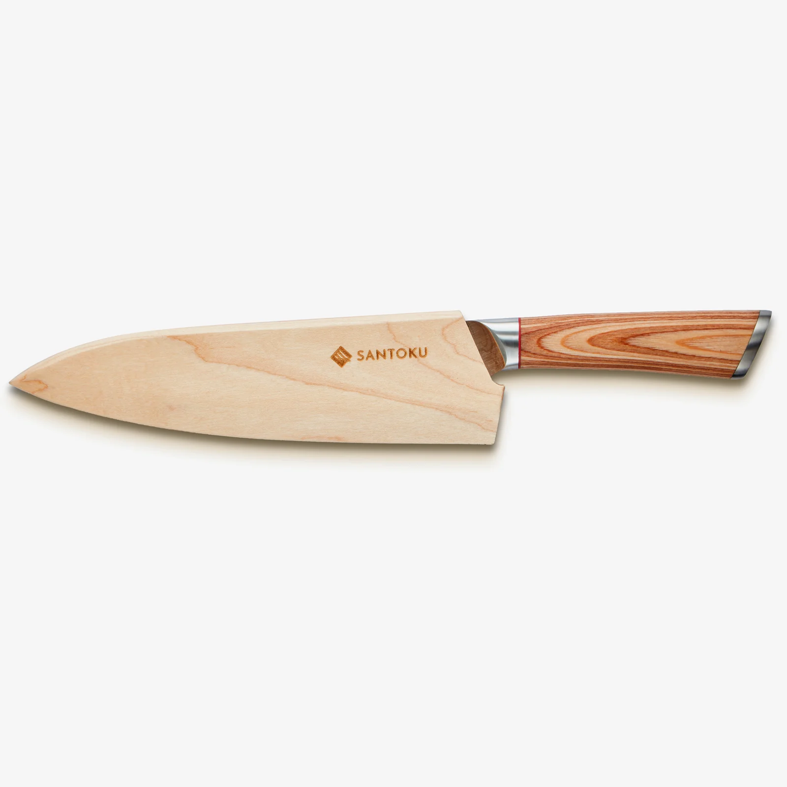 Haruta 5-Piece VG10 Japanese Damascus Steel Kitchen Knife Set with Wooden Handles & Scabbards - Image 9
