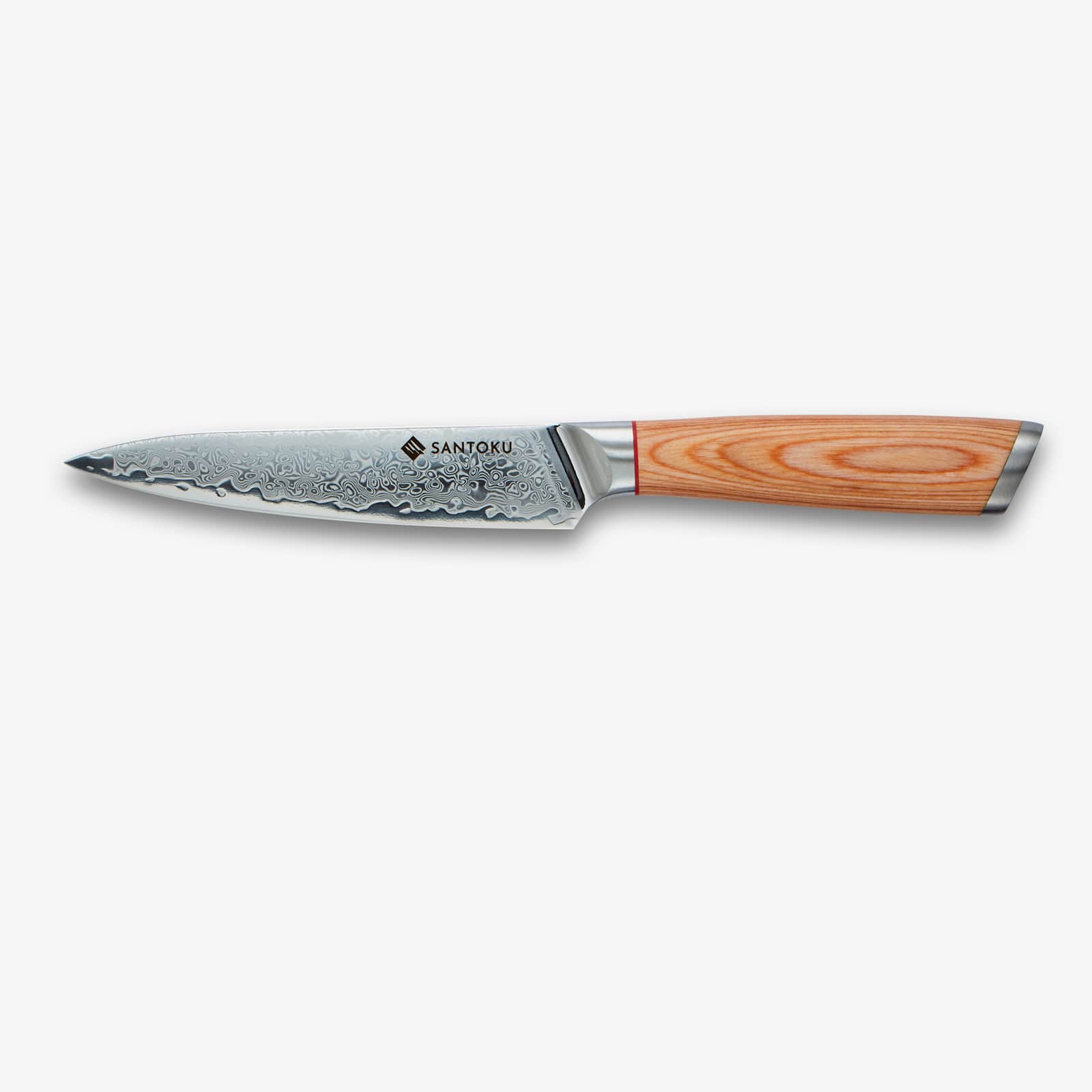 Haruta 10-Piece VG10 Japanese Damascus Steel Kitchen Knife Set with Wooden Handles & Scabbards - Image 6