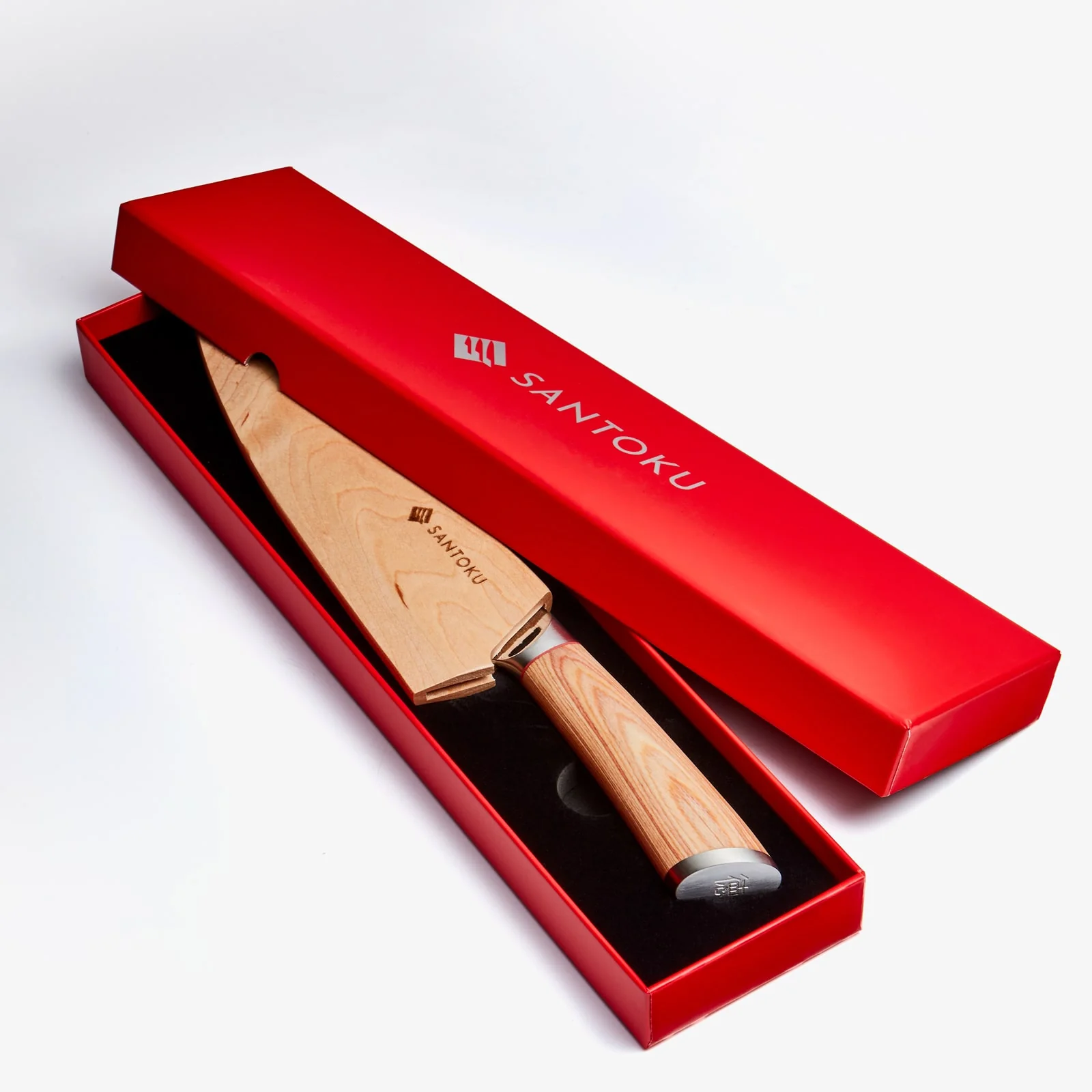 Haruta 8 Inch VG10 Japanese Damascus Steel Gyuto Chef Knife with Wooden Handle & Scabbard - Image 6