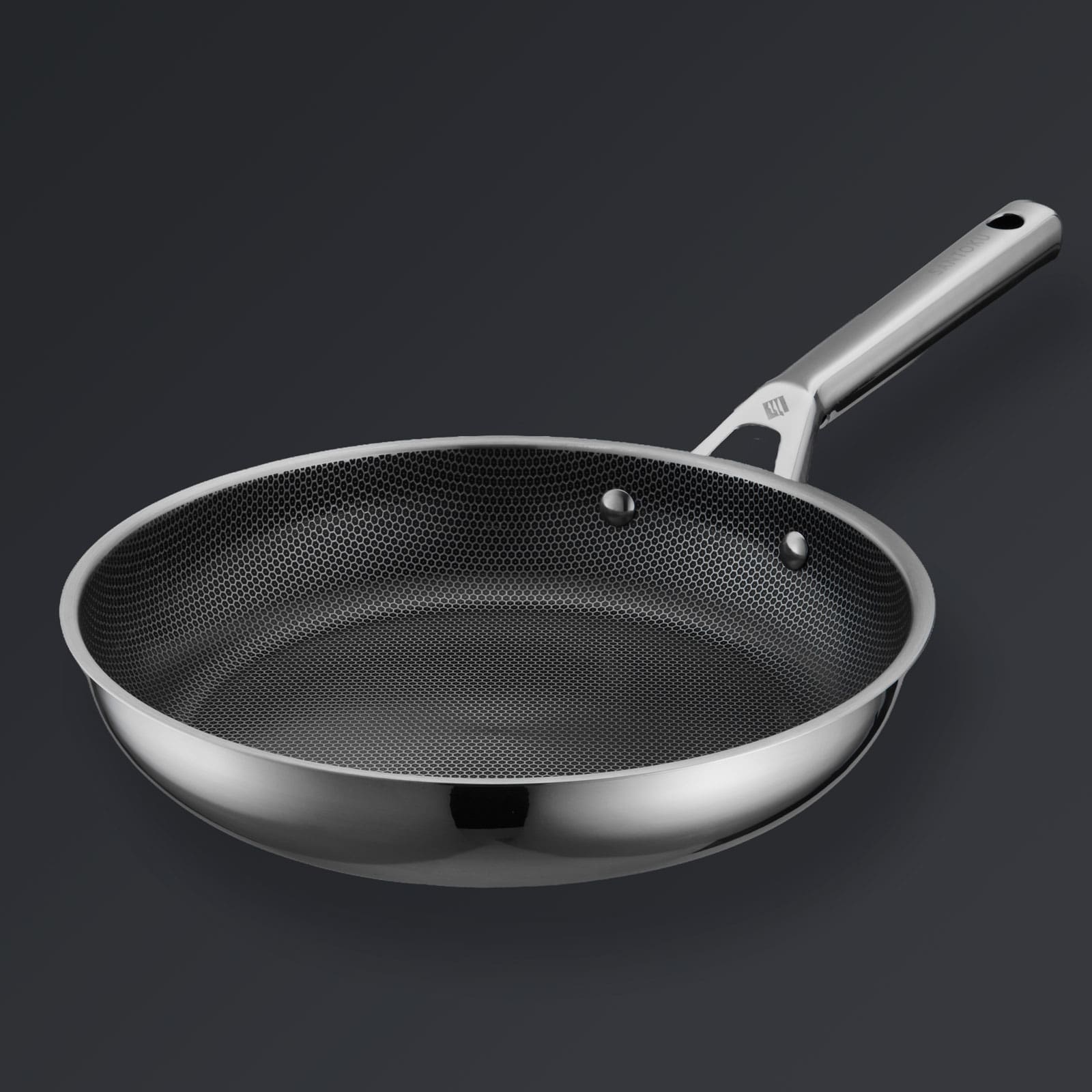 Hive Hybrid™ 4-Piece Frying Pan Set (20cm, 24cm, 26cm, 28cm) - Image 10