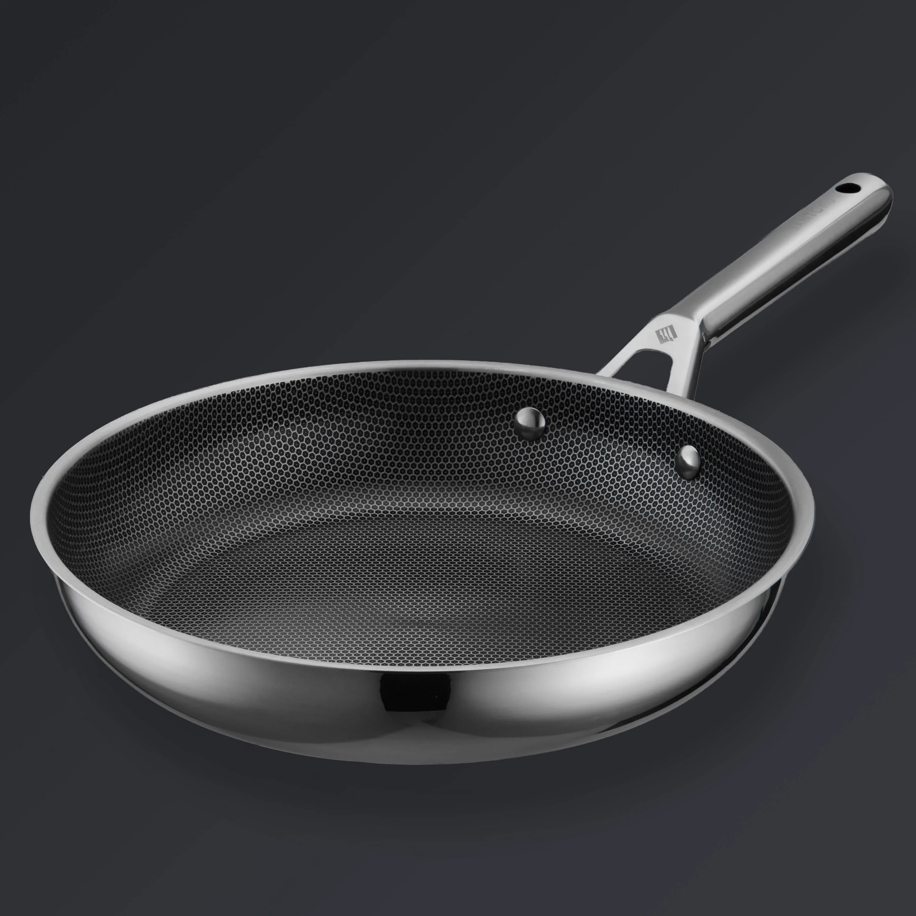 Hive Hybrid™ 8-Piece Pan & Lid Set (4 Frying Pans + 4 Matching Lids) - Image 12