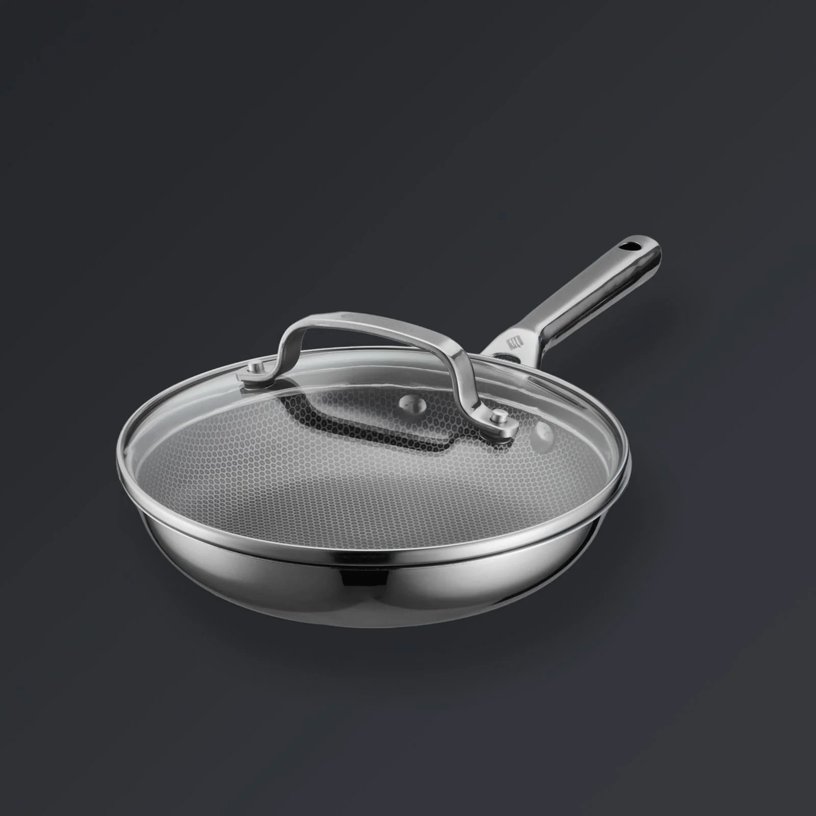 Hive Hybrid™ 8-Piece Pan & Lid Set (4 Frying Pans + 4 Matching Lids) - Image 13