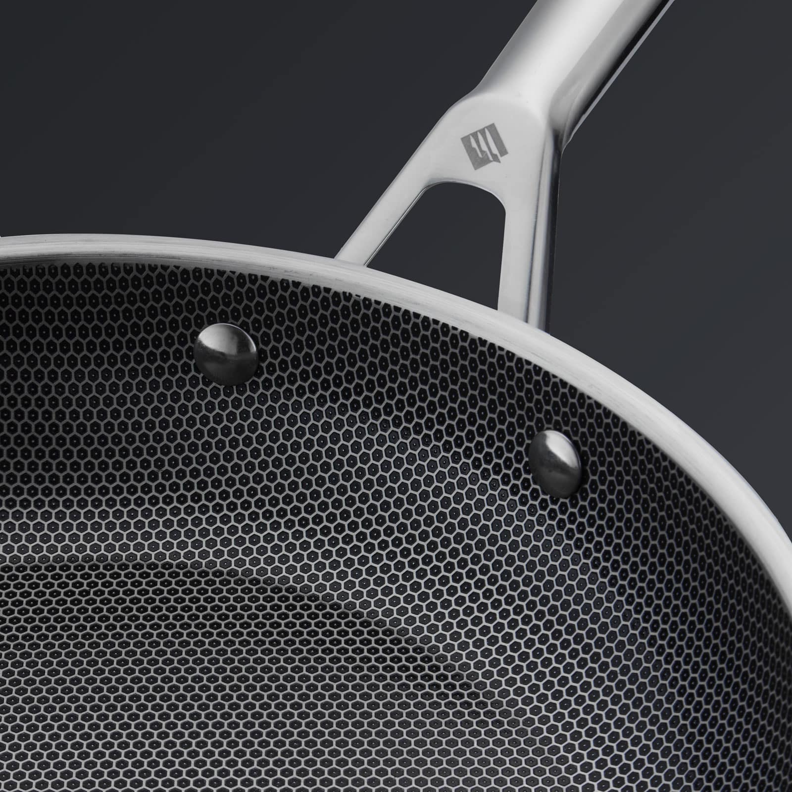 Hive Hybrid™ 8-Piece Pan & Lid Set (4 Frying Pans + 4 Matching Lids) - Image 7