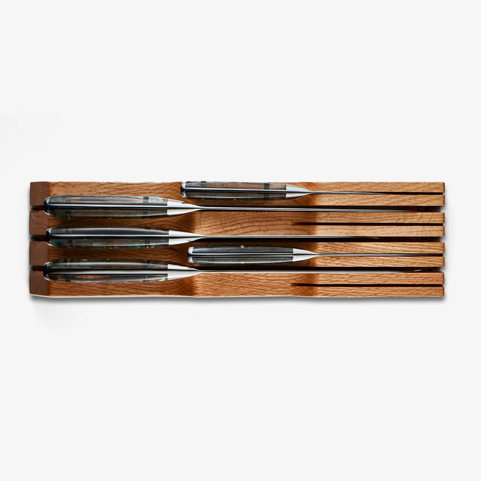 Kitchen Knife Drawer | Tabletop Wooden Organiser - Image 3
