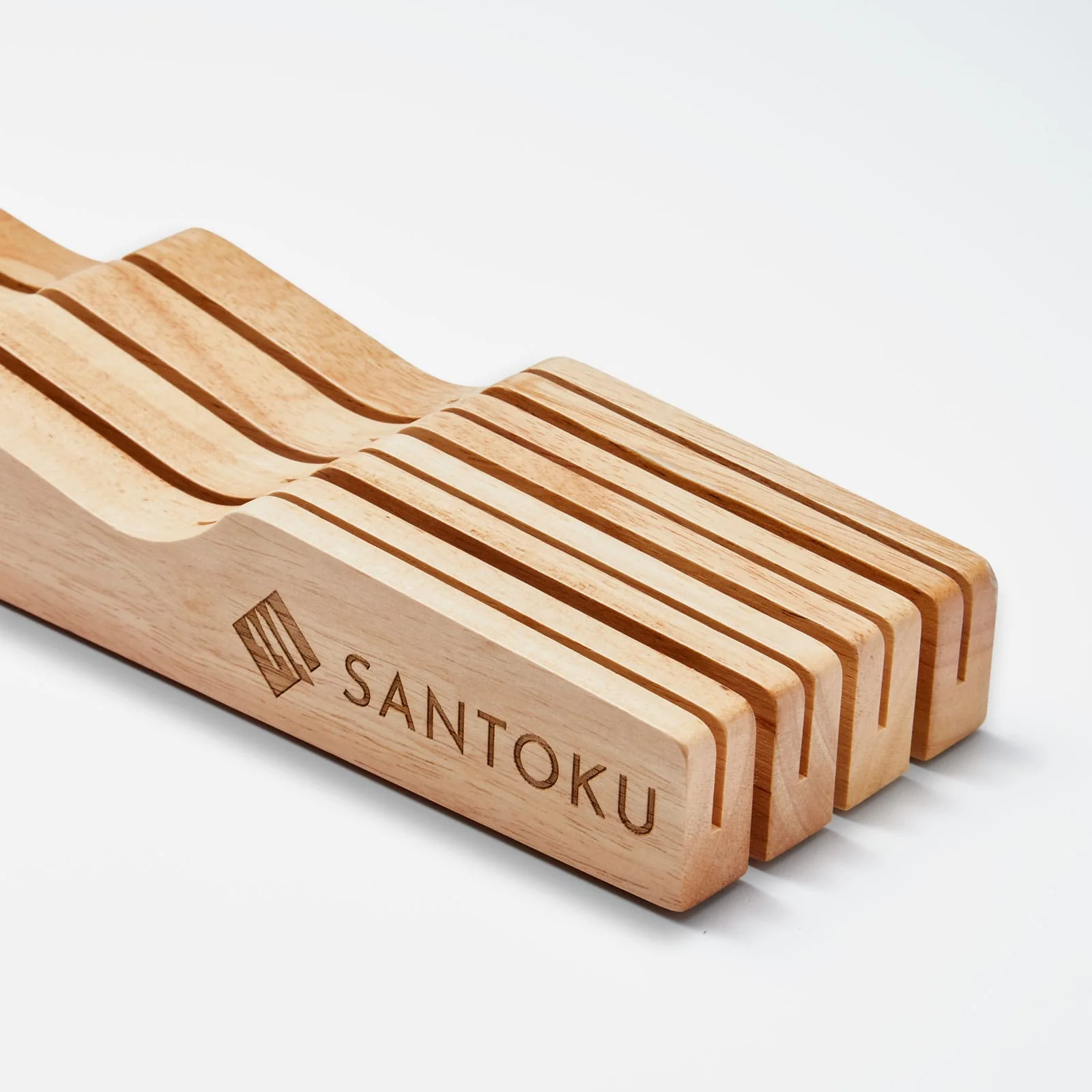 Kitchen Knife Drawer | Tabletop Wooden Organiser - Image 5